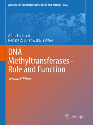 cover image of DNA Methyltransferases--Role and Function